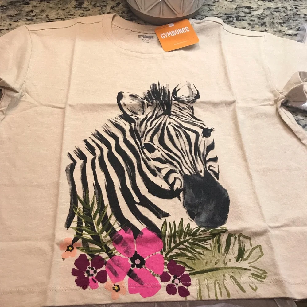 GYMBOREE COTTON YOUTH 7/8 TEE NEW